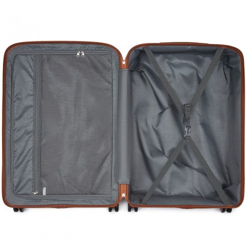 Kono KSK2591 Hard Shell Large Suitcase - 28 Inch
