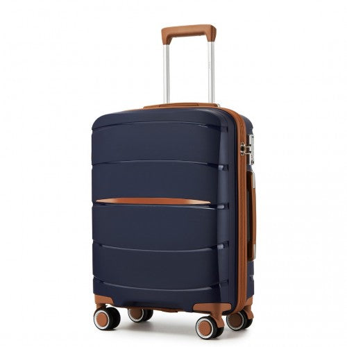 Kono KSK2591 Hard Shell Cabin Suitcase - 20 Inch
