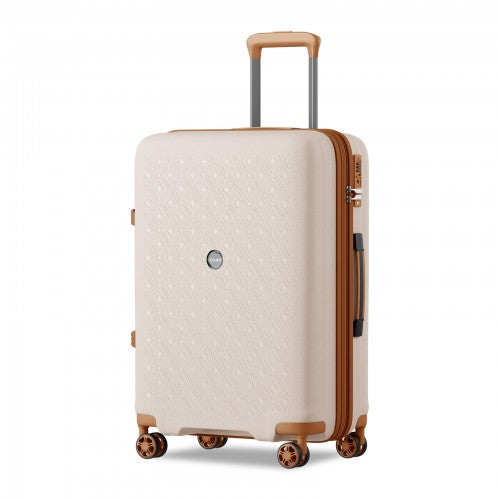 Kono KSK2594 Hard Shell Medium Suitcase - 24 Inch