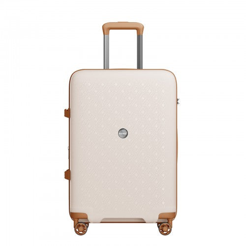 Kono KSK2594 Hard Shell Medium Suitcase - 24 Inch