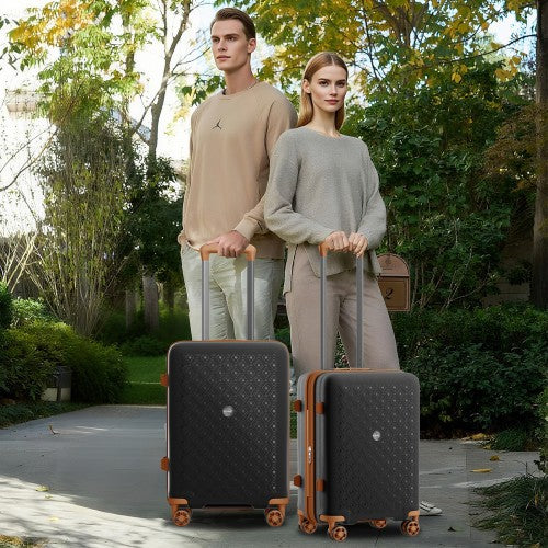 Kono KSK2594 Hard Shell Medium Suitcase - 24 Inch