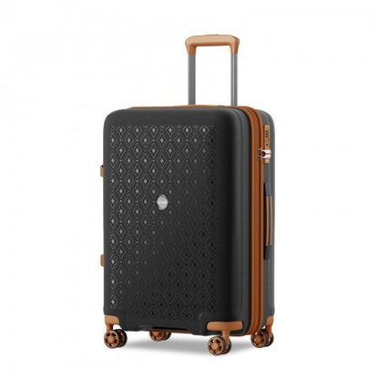 Kono KSK2594 Hard Shell Medium Suitcase - 24 Inch
