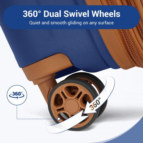 Kono KSK2594 Hard Shell Medium Suitcase - 24 Inch