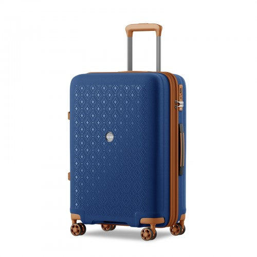 Kono KSK2594 Hard Shell Medium Suitcase - 24 Inch