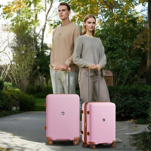 Kono KSK2594 Hard Shell Medium Suitcase - 24 Inch