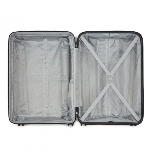 Kono KSK2595 Hard Shell Medium Suitcase - 24 Inch