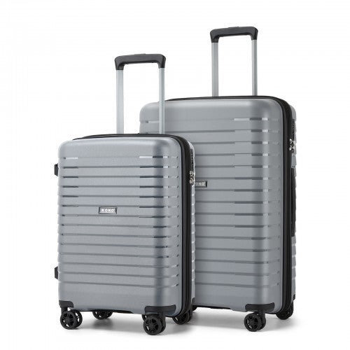 Kono KSK2595 Hard Shell 2 Piece Suitcase Set