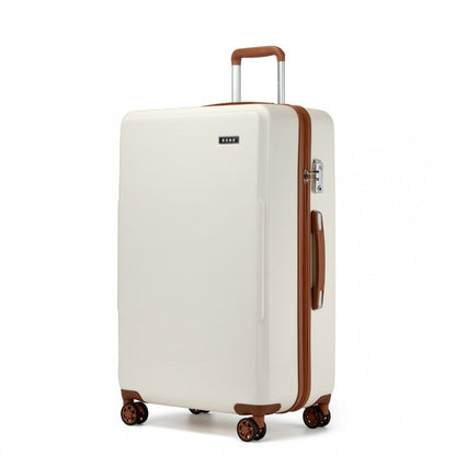 Kono Minimalist Hard Shell Suitcase – TSA Lock & 360° Spinner Wheels