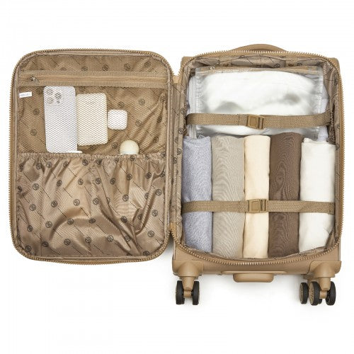 Kono KSN2593 Hard Shell Cabin Suitcase - 20 Inch