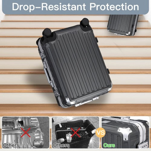 Kono KSS2481 Hard Shell Cabin Suitcase - 20 Inch