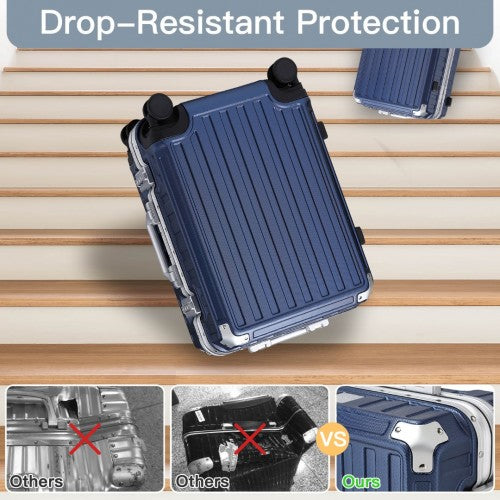 Kono KSS2481 Hard Shell Cabin Suitcase - 20 Inch