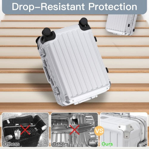 Kono KSS2481 Hard Shell Cabin Suitcase - 20 Inch