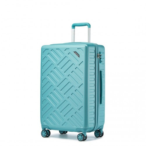 Kono KSS2495 Hard Shell Medium Suitcase - 24 Inch