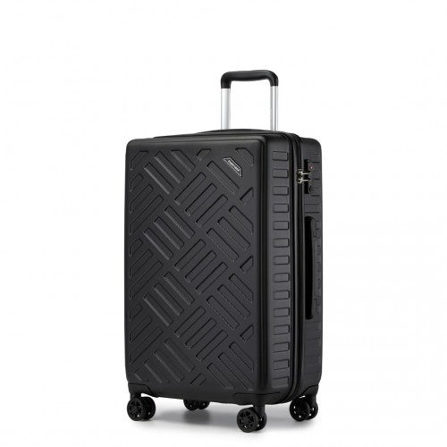 Kono KSS2495 Hard Shell Medium Suitcase - 24 Inch