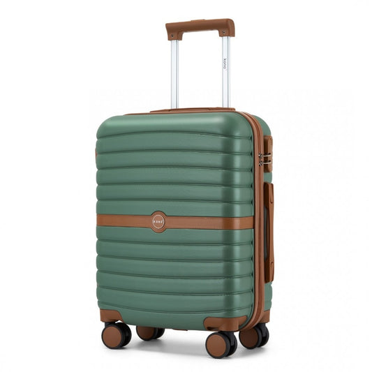 Kono Holiday Lightweight 4 Wheel Suitcase With TSA Lock