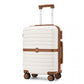 Kono Holiday Lightweight 4 Wheel Suitcase With TSA Lock