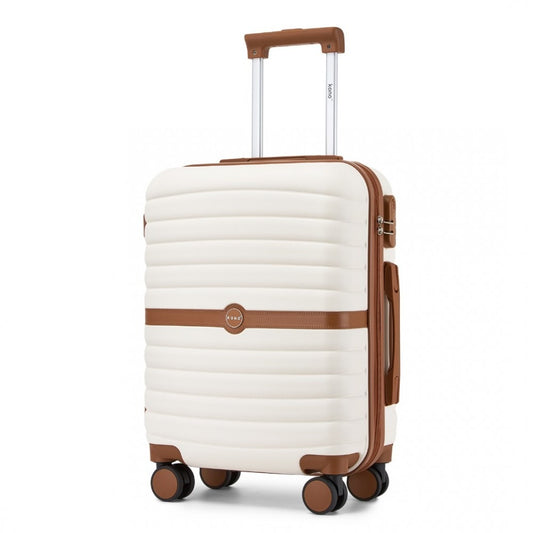 Kono Holiday Lightweight 4 Wheel Suitcase With TSA Lock