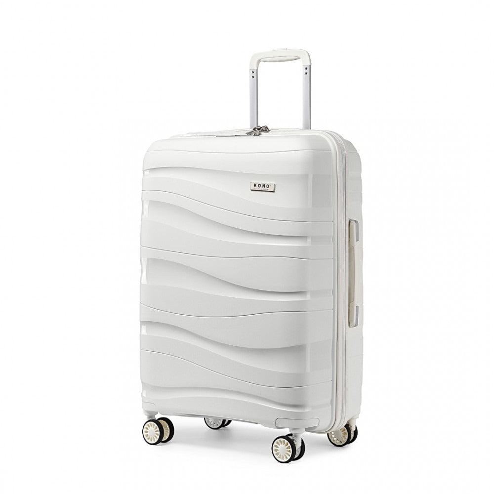 Kono K2094L Hard Shell Medium Suitcase - 24 Inch