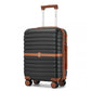 Kono Holiday Lightweight 4 Wheel Suitcase With TSA Lock