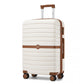 Kono Holiday Lightweight 4 Wheel Suitcase With TSA Lock