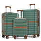 Kono Holiday Lightweight 4 Wheel Suitcase With TSA Lock