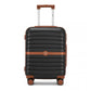 Kono Holiday Lightweight 4 Wheel Suitcase With TSA Lock