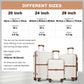 Kono Holiday Lightweight 4 Wheel Suitcase With TSA Lock
