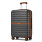 Kono Holiday Lightweight 4 Wheel Suitcase With TSA Lock