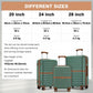 Kono Holiday Lightweight 4 Wheel Suitcase With TSA Lock