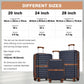 Kono Holiday Lightweight 4 Wheel Suitcase With TSA Lock