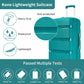 Kono Escape Lightweight 4 Wheel Hard Shell Suitcase With TSA Lock