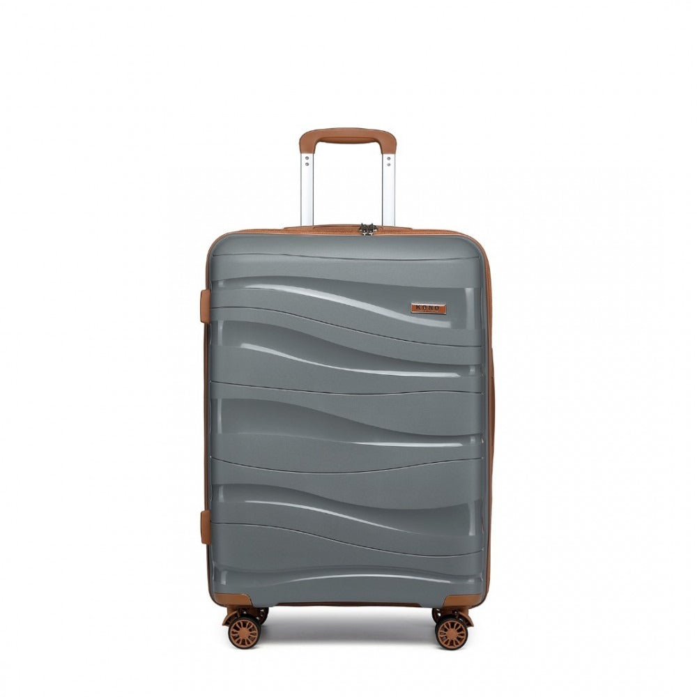 Kono K2094L Hard Shell Large Suitcase - 28 Inch