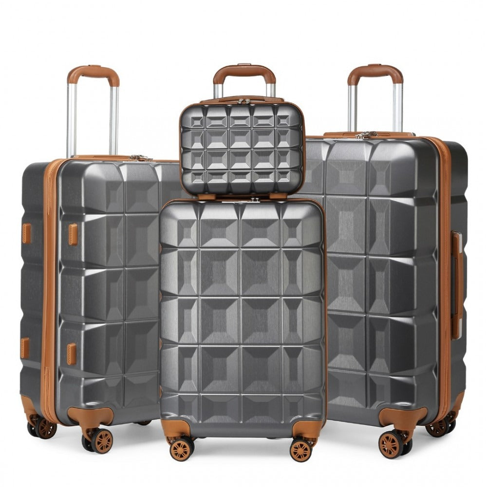Kono K2292L Hard Shell Luggage With TSA Lock