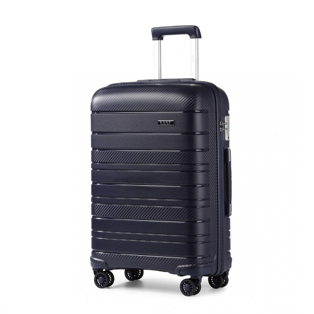 Kono Horizon 4 Wheel Hard Shell Suitcase with TSA Lock