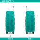 Kono Roamer Bright 4 Wheel Hard Shell Luggage With TSA Lock