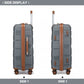 Kono K2094L Hard Shell Large Suitcase - 28 Inch