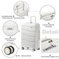 Kono K2094L Hard Shell Large Suitcase - 28 Inch