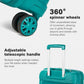 Kono Escape Lightweight 4 Wheel Hard Shell Suitcase With TSA Lock