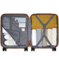 Kono Holiday Lightweight 4 Wheel Suitcase With TSA Lock