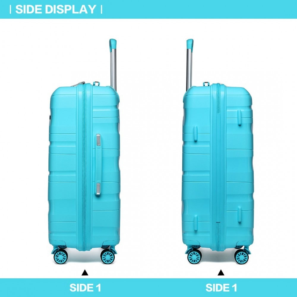 Kono K2094L Hard Shell Medium Suitcase - 24 Inch