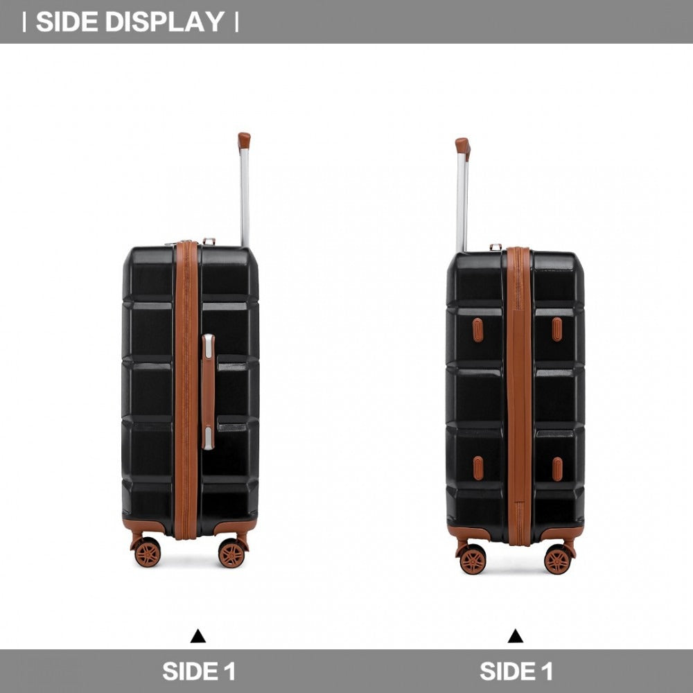 Kono K2292L Hard Shell Luggage With TSA Lock