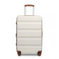 Kono Traveler 4 Wheel Lightweight Hard Shell Suitcase With TSA Lock