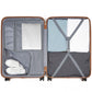 Kono Holiday Lightweight 4 Wheel Suitcase With TSA Lock