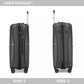 Kono Drift 4 Wheel Lightweight 4 Wheel Luggage With TSA Lock