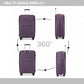 Kono Drift 4 Wheel Lightweight 4 Wheel Luggage With TSA Lock
