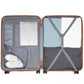 Kono Holiday Lightweight 4 Wheel Suitcase With TSA Lock