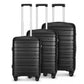 Kono Horizon 4 Wheel Hard Shell Suitcase with TSA Lock