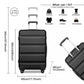 Kono K2191 Hard Shell Luggage With TSA Lock