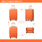 Kono K2292L Hard Shell Luggage With TSA Lock