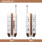 Kono K2292L Hard Shell Luggage With TSA Lock